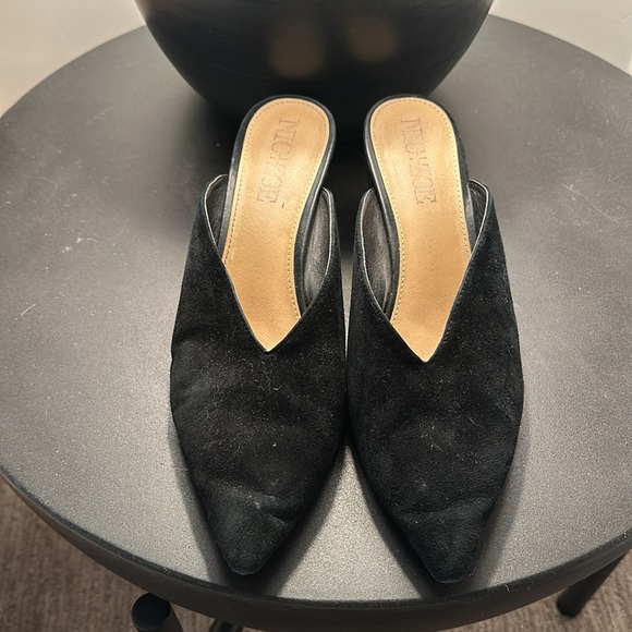 Nic + Zoe suede mules with triangle pointed toe - Picture 3 of 5